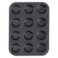 thumbnail image 1 of TIMIFIS Kitchen Gadgets 4/6/9/12 Cup Cake Mould Muffin Pan Non-Stick Baking Pans Easy To Clean, 1 of 1