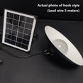 thumbnail image 4 of Patio Umbrella Light Solar Outdoor Chandelier Outdoor Timing Remote Control Solar Patio Umbrella Light LED Umbrella Patio Light Beach Tent Camping Garden Party Rice Lights Plug in 50 Count Growing, 4 of 4