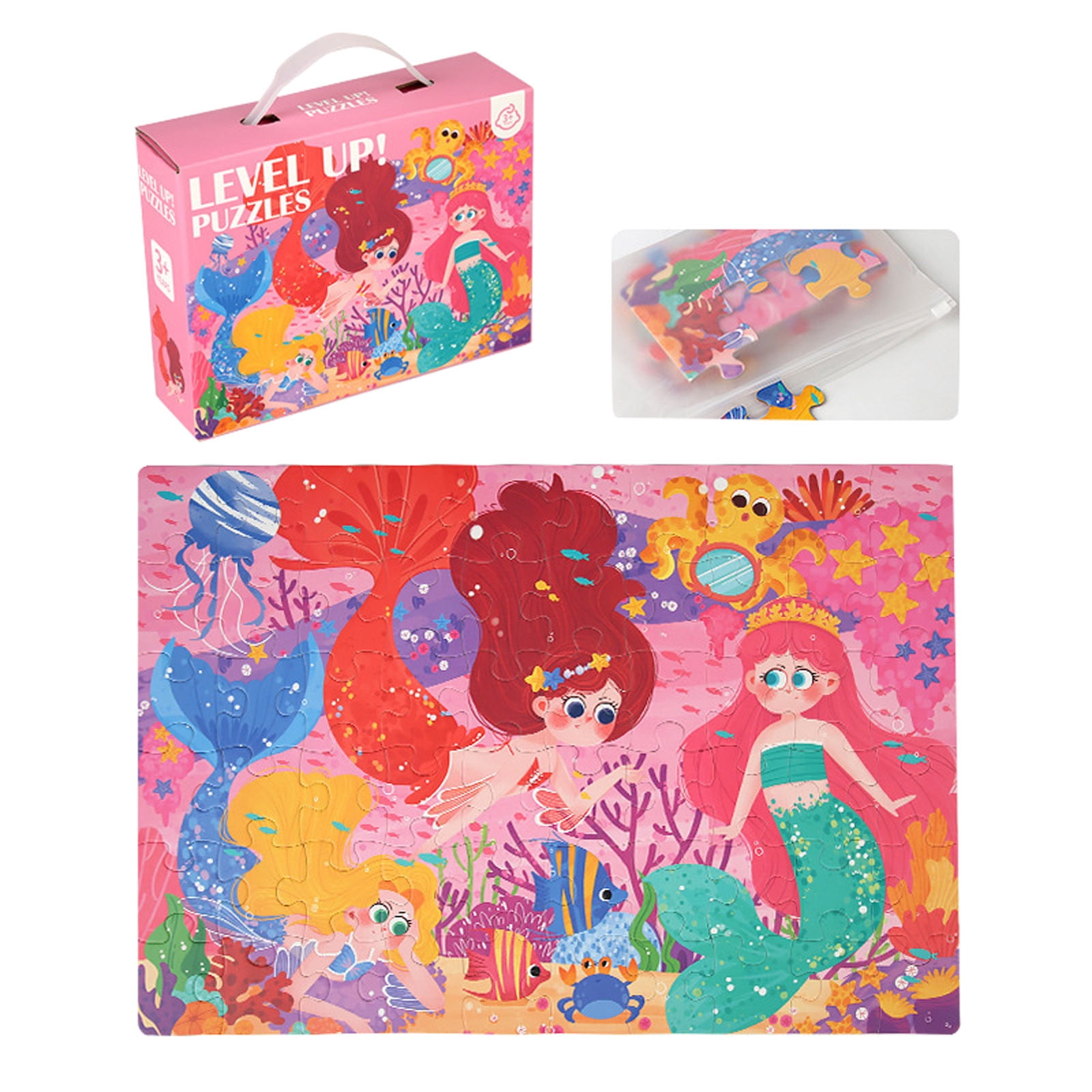 Puzzle Large Puzzles 60 Piece Ages 3 6 for Toddler Children Learning Preschool Educational Development Toys 4 8 Years Old Children Learning Preschool Educational Puzzles Toys