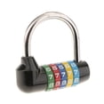 thumbnail image 1 of Milaget 5-Digit Security Combination Lock Luggage Bag Suitcase Padlock Password Lock 6.5x6.5cm, 1 of 7