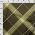 thumbnail image 2 of oneOone Georgette Viscose Fabric Tartan Check Fabric Prints By Yard 42 Inch Wide, 2 of 4