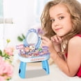 thumbnail image 1 of Aodebiao Pretend Play Makeup Toy Set Safe Non-Toxic Role Play Cosmetic Kit for Creative Dress Up Fun Travel Portable Beauty Case Fine Motor Skills Learning Gift, 1 of 6