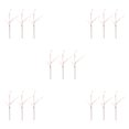 thumbnail image 3 of Baohd 3x Realistic Appearance Artificial Plants Nature S Charm To Space Easy To Clean pink 5Set, 3 of 6