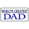 thumbnail image 1 of World's Greatest Dad Photo License Plate, 1 of 1
