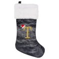 thumbnail image 1 of SUTENGDA 20 Inches Monogram Christmas Stockings Red Velvet with White Super Soft Plush Cuff Embroidered Xmas Stockings Classic Personalized Stocking Decorations for Family Holiday Season, 1 of 5
