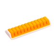 thumbnail image 1 of DYNWAVECA 11 Slots Silicone Fishing Lure Box Fishing Tackle Storage Case Container Storage Box Fishing Fly Hooks Organizer Lightweight Orange, 1 of 10
