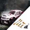 thumbnail image 3 of mmirethe Steering Link Rod Pull Rods Servo Links Linkage 28T Servo Arm For 1/28 Wltoys K969 Pull Rods Metal Upgrade Adjustable gold 1Set, 3 of 6