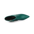 thumbnail image 4 of Unique Bargains Bottine à Talons Chaton à Revers pour Femme Verte (Taille 8,5), 4 of 8