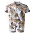 thumbnail image 4 of Stylish Matching Set  Men‘s Printed Shirt and Shorts for Hawaii, 4 of 9