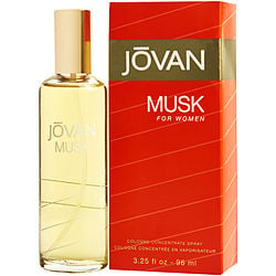 Jovan Musk by Coty for Women 3.2 oz Cologne Concentrate Spray