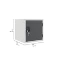 thumbnail image 3 of 15" Cube lockers -carcass Gray - Door ( GRAY), 3 of 5