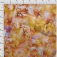thumbnail image 4 of oneOone Rayon Medium Orange Fabric Abstract Floral Sewing Craft Projects Fabric Prints By Yard 56 Inch Wide, 4 of 4