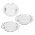 thumbnail image 4 of 3 Pcs Remplacement Chauffe-Huile Plat Chauffe-Cire Doublure Plat Plat Rond en Verre Bol à Bougie Assiette Plateau à Cire pour Cire Parfumée Lampe Aromatique, 4 of 9