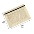 thumbnail image 3 of Birdeem Pencil Bags with Zipper, Large Pencil Pouch, Three-Hole Pencil Case Zipper Transparent Document Storage Bag Detachable Folder Large Capacity Pencil Case, Zipper Pencil Case, 3 of 6