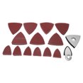 thumbnail image 4 of Oscillating Tool Sanding Pad Kit,Oscillating Tool Sanding Pad Oscillating Tool Triangular Finger Pad Kit Oscillating Tool Accessories Modern Innovation, 4 of 8