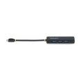 thumbnail image 2 of STARTECH 4-PORT USB-C HUB, 5GBPS, USB-C TO 4X USB-A, BUS POWERED, SMALL TRAVEL M, 2 of 12
