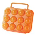 thumbnail image 2 of GROWTH TANK Porte-ufs de Camping Compact Boîte de Rangement 12 Compartiments pour Pique-Nique Randonnée RV Orange, 2 of 9