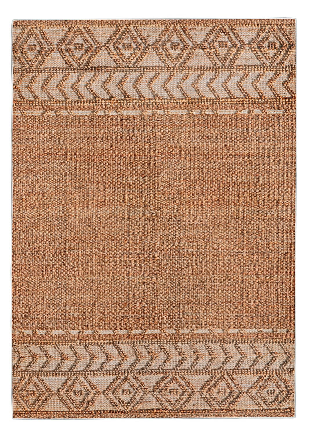 Tapis de couloir Mirage Lansing cuivre et crème 2 pi x 10 pi