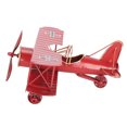 thumbnail image 2 of Maquette d'Avion Rétro, Maquette d'Avion en Métal en Fer Robuste et Durable pour Cadeaux pour Amis pour Enfants, 2 of 8