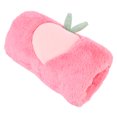 thumbnail image 2 of MasteelfCA Cache-Mains en Fourrure de Lapin Motif Pêche pour Femmes Filles, 2 of 7