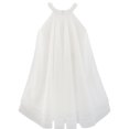 thumbnail image 2 of Robe Fille Fleur Robe Dos Nu Perle Fête Mariage Anniversaire 4 Ans, 2 of 6