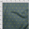 thumbnail image 2 of oneOone Polyester Lycra Fabric Swirl Block Printed Fabric 1 Yard 56 Inch Wide, 2 of 4