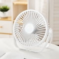 thumbnail image 1 of Boovnll Desktop Fan Quiet Brushless Turbine, Mini Fan, Wall Mounted Usb 3-In-1 Portable Small Fan, 1 of 8
