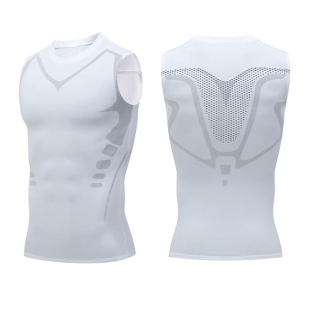KIHOUT Deals Ionic Shaping Vest, Guys Men's Chest Gynecomastia Compression Top To Build A Perfect Body