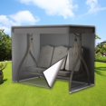 thumbnail image 3 of AMERTEER Housse pour Balançoire de Jardin, Housse Imperméable pour Balançoire de Terrasse Extérieure, Auvent de Jardin, Housse de Chaise Balançoire Imperméable, Housse Anti-Poussière, Housse Supérieure de Balançoire d'Extérieur, 3 of 11