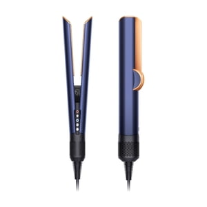Dyson Official Outlet - Dyson Airstrait Hair Straightener, Refurbished, Blue/Copper
