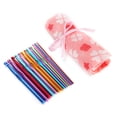 thumbnail image 2 of 14Pcs Crochet Needle Set Aluminum Oxide Weaving Sewing Knitting Hook Kit with Storage Bag, 2 of 8