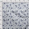 thumbnail image 3 of oneOone Silk Tabby Light Blue Fabric Florals Craft Projects Decor Fabric Printed By The Yard 42 Inch Wide, 3 of 4