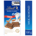 thumbnail image 3 of Lindt SWISS CLASSIC Almond Milk Chocolate Bar, 100 Grams, 3 of 6