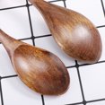 thumbnail image 4 of 3Set Mini Wooden Spoon For Sugar Short Handle Brown 18x3.5x2cm, 4 of 8