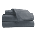 thumbnail image 2 of Comfy Bamboo World Series 90 G/m2 Ensemble de Draps en Microfibre 4 Mcx, Lit Simple, Gris Foncé, 2 of 2