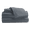Dark Grey, variant on Comfy Bamboo World Series 4pc Microfiber Sheet Set, King Size Bedsheet, Cream