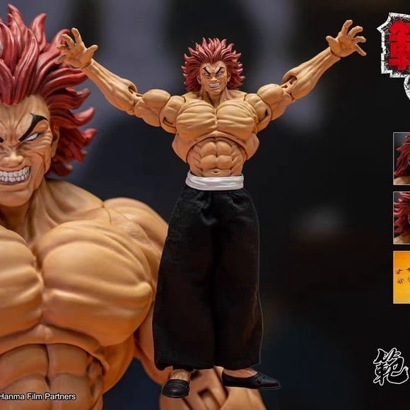 17cm Ko Storm Toys Grappler Baki Anime Figurine Hanma Baki Action Figure 1/12 Scale Exquisite Moveable Collection Christmas Gift DMH