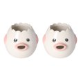 thumbnail image 4 of YAOMOBB Small Egg Filter Splitter Ceramic Chicken Egg Separator Creative Egg Yolk and White Filter Splitter 2 Pcs Set, 4 of 6