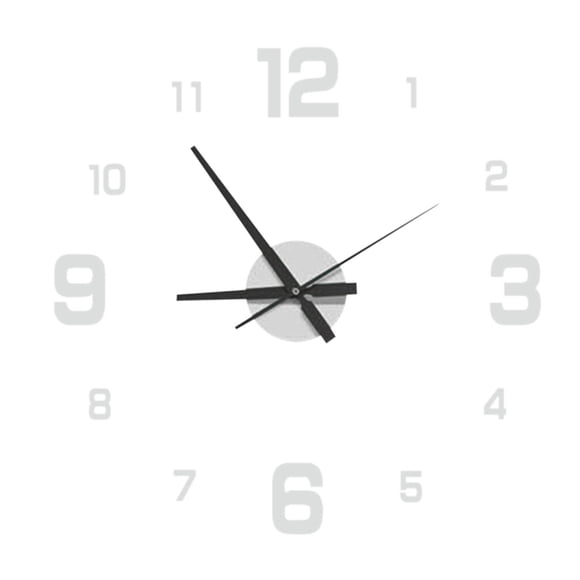 Specialty Hooks and Strips Large Wall Clock Watch DIY Sticker Wall Clocks Pared Home Decoration Special Living Room Home Decoration Office Shop Art Decor