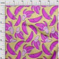thumbnail image 3 of oneOone Polyester Spandex Fuschia Pink Fabric Asian Kawaii Craft Projects Decor Fabric Printed By The Yard 56 Inch Wide, 3 of 4