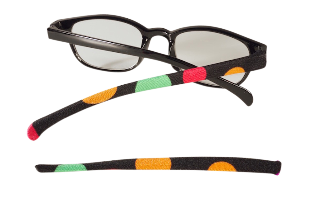 Temeplesox Manchons de Lunettes Couvre-Bras Couleur Confort, Pois Petit