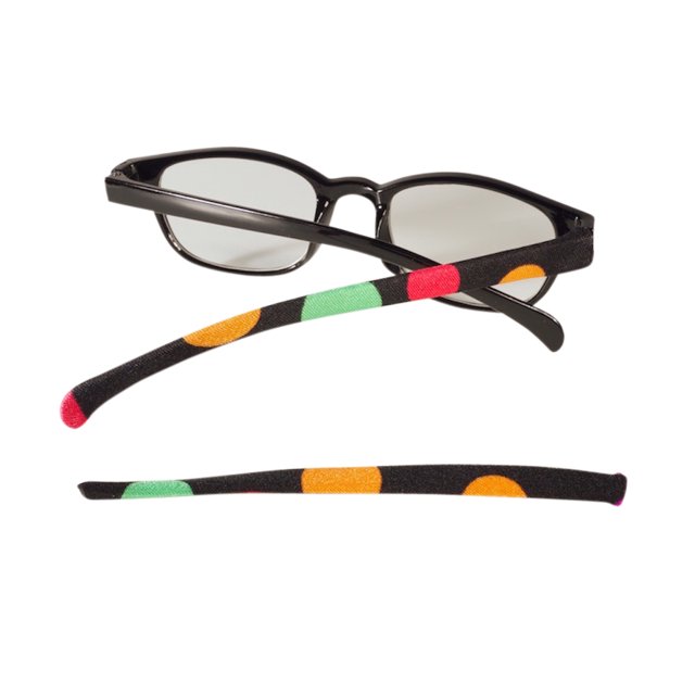 Temeplesox Manchons de Lunettes Couvre-Bras Couleur Confort, Pois Petit