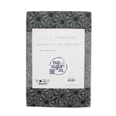 FABRIC CREATIONS Lined Flowers & Arrows Cotton 274.3 × 106.7 cm (108 × 42 in)