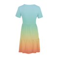 thumbnail image 5 of Amzcrzy Robes pour Femmes Robes Décontractées pour Femmes Robes d'Été Décontractées à Manches Courtes Robe T-Shirt à Étages Mini Robes avec Poches Robes Décontractées pour Femmes, 5 of 5