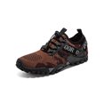 thumbnail image 1 of LUXUR Espadrilles de Randonnée pour Hommes Respirantes Chaussures de Randonnée à Tige Basse Chaussure de Gué Légère Espadrille Décontractée Espadrilles pour Hommes Marron 8, 1 of 5