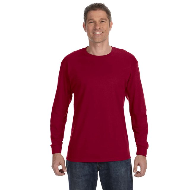 Gildan Men's Preshrunk Taped Neck Heavy Rib Knit T-Shirt, Style G5400