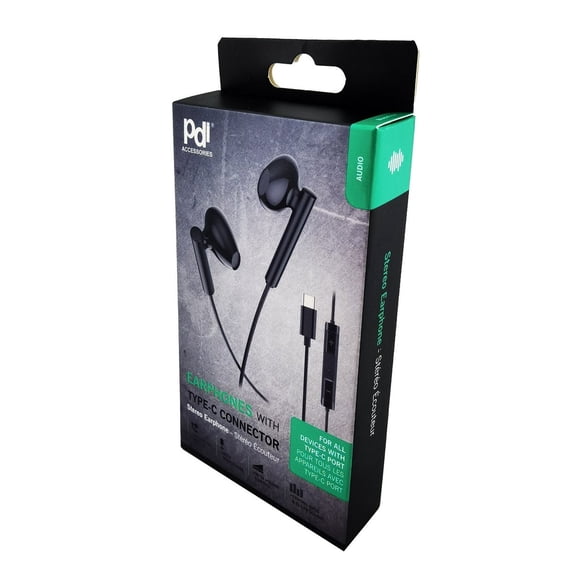 Earphones with Type C jack