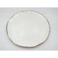 thumbnail image 2 of Elegance Plaque de Recharge Ronde Freestyle 12,5 Po Simplicity Collection en Porcelaine Blanche avec Garniture Dorée, 2 of 2