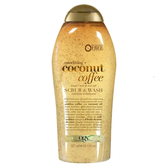 Exfoliant pour le corps OGX® Noix de coco et café 577ML