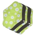 thumbnail image 1 of Reusable Menstrual Cloth Pads, Washable Sanitary Pads Incontinence Pads Soft Use Cloth Panty Pads Light  For Women For Menstrual Period, 1 of 8